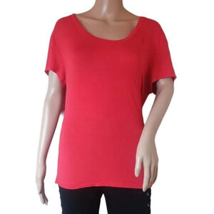 Ralph Lauren Womens Sport Red Top Medium M